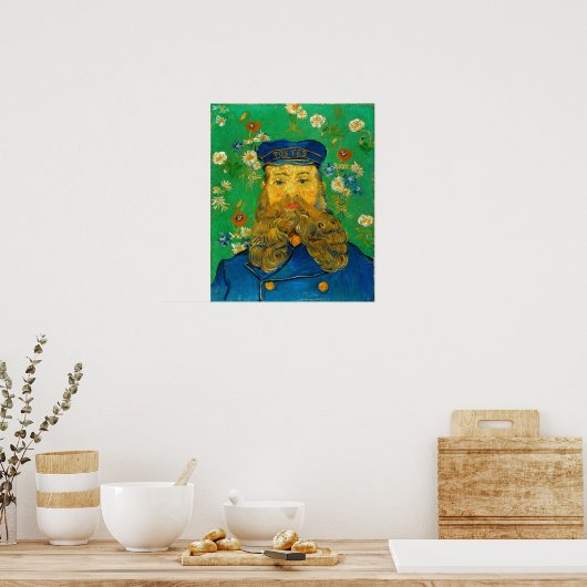 Van Gogh - Portrait von Joseph Roulin Poster (Küche)