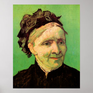 Van Gogh; Porträt der Mutter des Künstlers, Vintag Poster