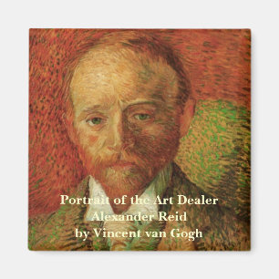 Van Gogh Porträt des Kunsthändlers Alexander Reid Magnet