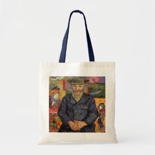 Van Gogh, Porträt des Père Tanguy, Vintage Art Tragetasche