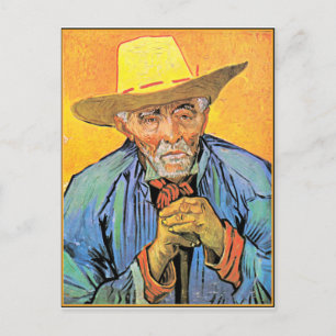 Van Gogh - Porträt von Patience Escalier, 1888 Postkarte