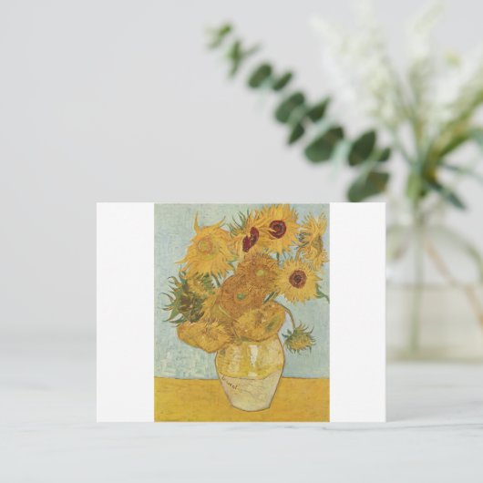 Van Gogh Postkarte (Stehend Vorderseite)