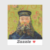Van Gogh Postman. Portrait Impressionismus Art Aufkleber (Blatt)