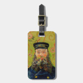 Van Gogh Postman. Portrait Impressionismus Art Gepäckanhänger (Vorderseite vertikal)