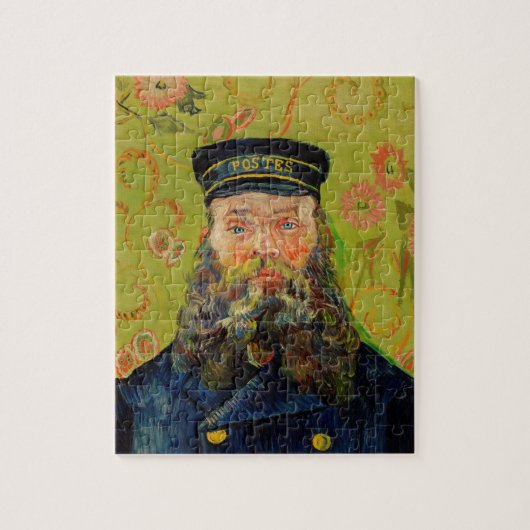 Van Gogh Postman. Portrait Impressionismus Art Puzzle (Vertikal)