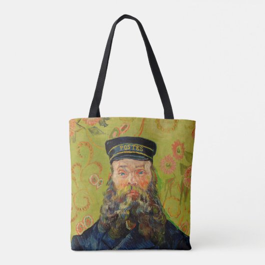 Van Gogh Postman. Portrait Impressionismus Art Tasche (Rückseite)