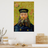 Van Gogh Postman Portrait Malerei Alte Antike Kuns Poster (Küche)