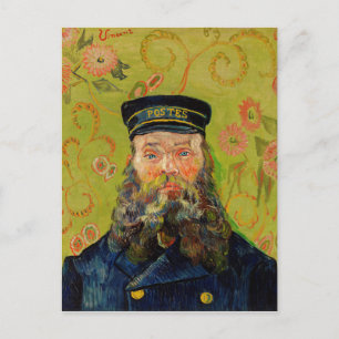 Van Gogh Postman Portrait Malerei Alte Antike Kuns Postkarte