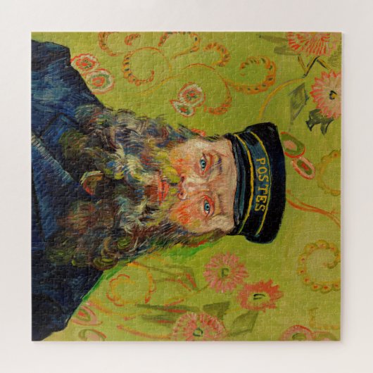 Van Gogh Postman Portrait Malerei Alte Antike Kuns Puzzle (Horizontal)