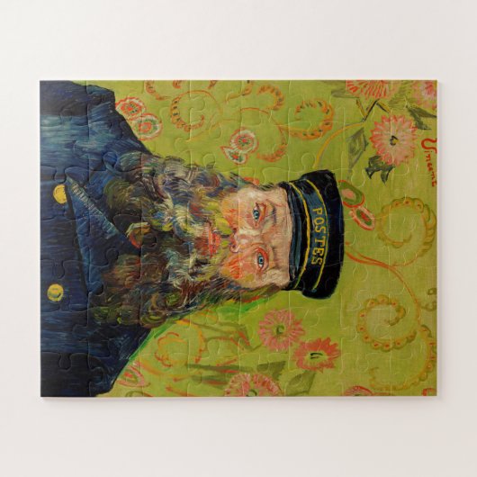 Van Gogh Postman Portrait Malerei Alte Antike Kuns Puzzle (Horizontal)