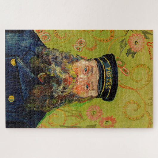 Van Gogh Postman Portrait Malerei Alte Antike Kuns Puzzle (Horizontal)