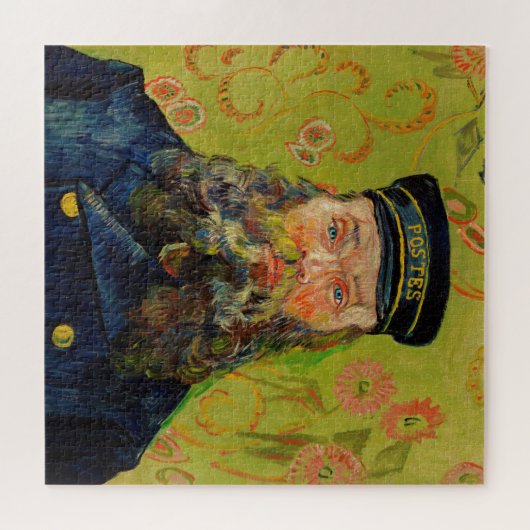 Van Gogh Postman Portrait Malerei Alte Antike Kuns Puzzle (Horizontal)