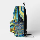 Van Gogh Print Cut Sew Bag - Artistic Bedruckter Rucksack (Rechts)