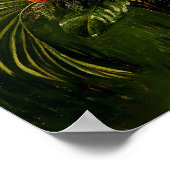 Van Gogh Protea and Other Flowers Poster (Ecke)