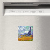 Van Gogh - Radfeld mit Fahrrädern Magnet (In Situ (Geschirrspüler))