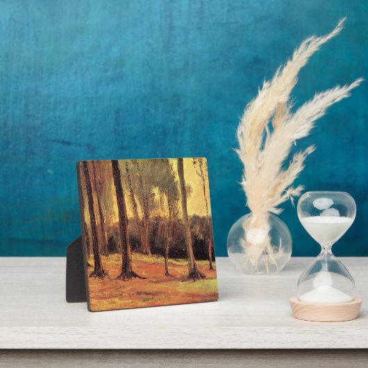 Van Gogh - Rand eines Waldes, Fotoplatte (InSitu)