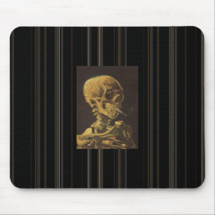 Van Gogh "rauchendes Skelett " Mousepad