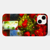 Van Gogh Red Poppies Case-Mate iPhone Hülle (Rückseite (Horizontal))