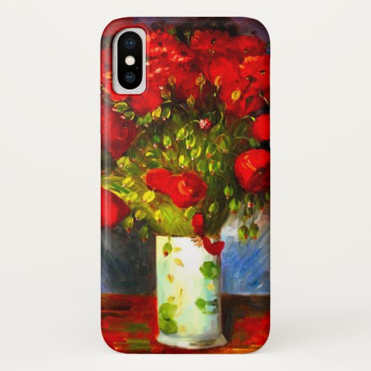 Van Gogh Red Poppies Case-Mate iPhone Hülle (Rückseite)