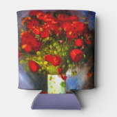Van Gogh Red Poppies Dosenkühler (Rückseite)