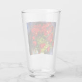Van Gogh Red Poppies Glas (Rückseite)