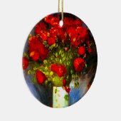 Van Gogh Red Poppies Keramik Ornament (Rechts)