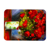 Van Gogh Red Poppies Magnet (Horizontal)
