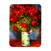 Van Gogh Red Poppies Magnet (Vertikal)