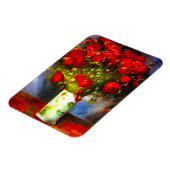 Van Gogh Red Poppies Magnet (Linke Seite)