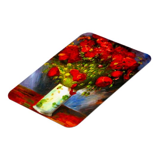 Van Gogh Red Poppies Magnet (Linke Seite)