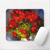 Van Gogh Red Poppies Mousepad (Mit Mouse)