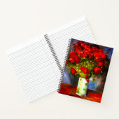Van Gogh Red Poppies Notizblock (Innenseite)