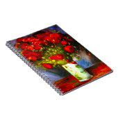 Van Gogh Red Poppies Notizblock (Rechte Seite)