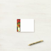 Van Gogh Red Poppies Post-it Klebezettel (Auf Schreibtisch)
