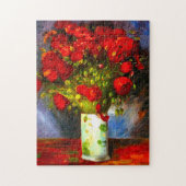 Van Gogh Red Poppies Puzzle (Vertikal)