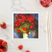 Van Gogh Red Poppies Serviette (Beispiel)