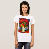 Van Gogh Red Poppies T-Shirt (Vorne ganz)