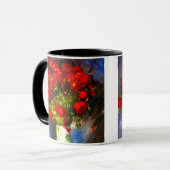 Van Gogh Red Poppies Tasse (Vorderseite Links)