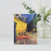Van Gogh Restaurant Soft Eröffnung Einladung Postkarte (Stehend Vorderseite)