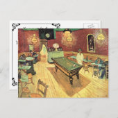 Van Gogh Restaurant Sport Bar Eröffnung Einladung Postkarte (Vorne/Hinten)