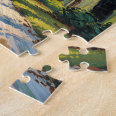 Van Gogh Retro Savannah Georgia Oak Avenue Travel Puzzle (Seite)