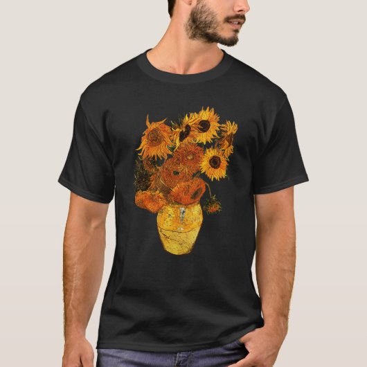 Van Gogh retro T-Shirt (Vorderseite)
