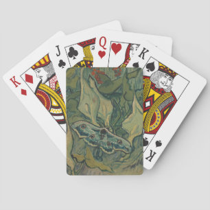 Van Gogh Riesiger Pfauenspinner Vintage Natur Kuns Spielkarten
