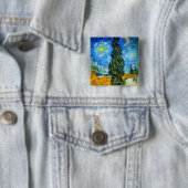 Van Gogh Road mit Cypress und Star Button (Beispiel)