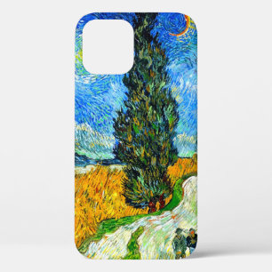 Van Gogh Road mit Cypress und Star Case-Mate iPhone Hülle