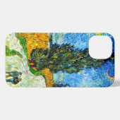 Van Gogh Road mit Cypress und Star iPhone Hülle (Rückseite (Horizontal))