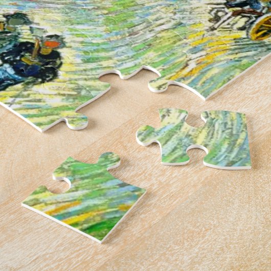 Van Gogh Road mit Cypress und Star Puzzle (Seite)
