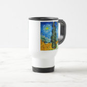 Van Gogh Road mit Cypress und Star Reisebecher (VorderseiteRechts)