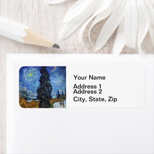 Van Gogh Road mit Cypressionismus (Insitu)