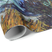 Van Gogh Road mit Cypressionismus Geschenkpapier (Rolleneckpunkt)